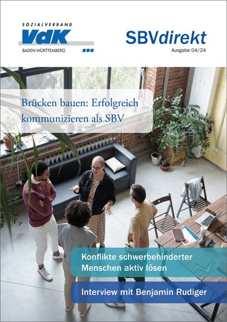 Cover von der Ausgabe 04/24 von SBVdirekt