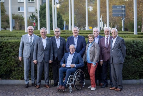 Vorstand VdK-Landesverband Baden-Württemberg Gruppenbild des VdK-Landesverbandes Baden-Württemberg mit Geschäftsführung