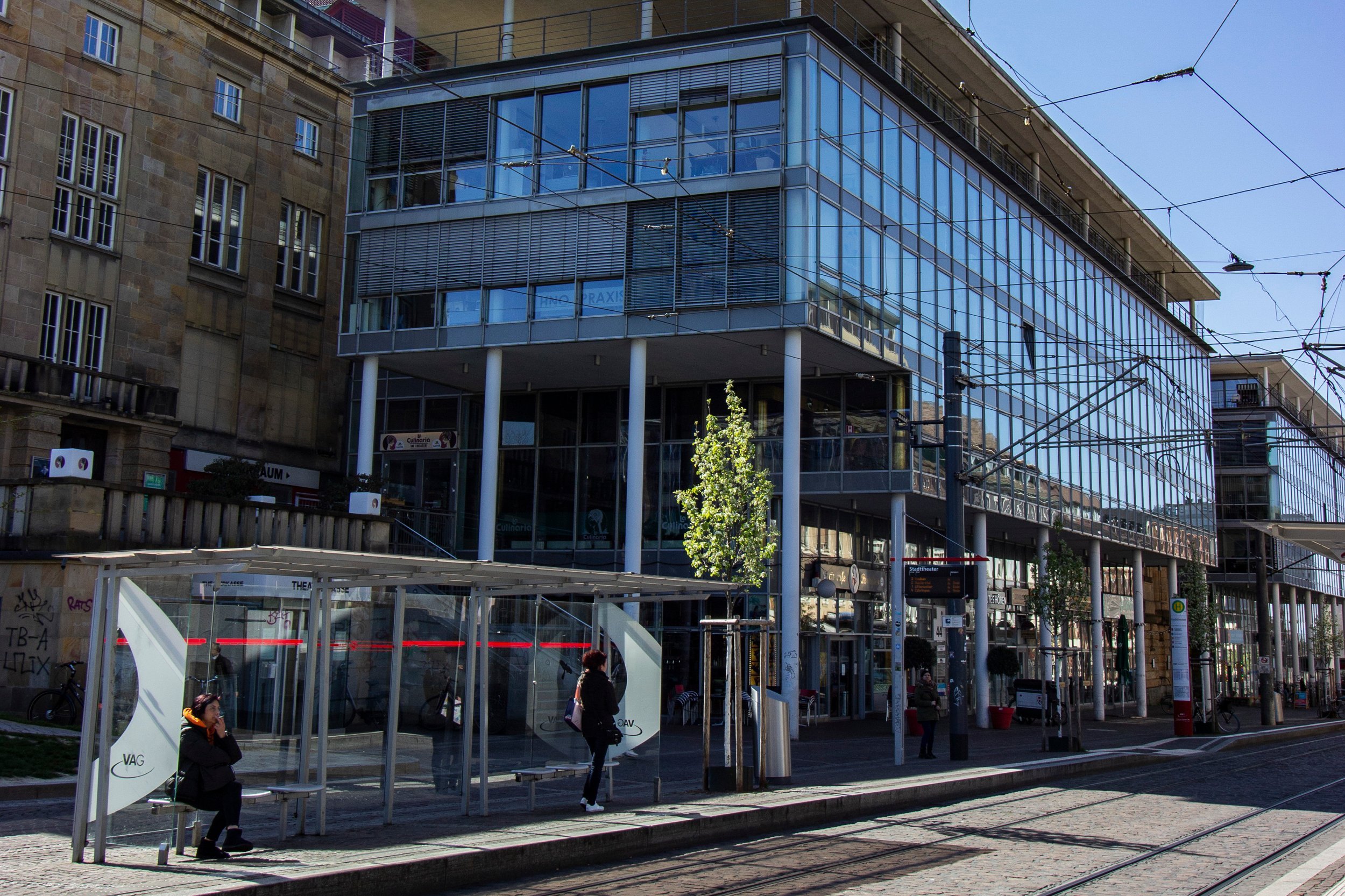 Au&szlig;enansicht Geb&auml;ude in Freiburg darin die Beratungsstelle vom Sozialverband VdK