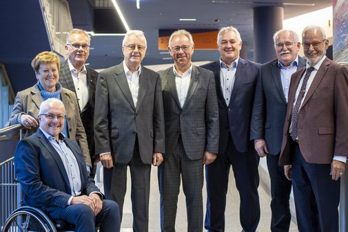 Gruppenbild des Vorstands des VdK-Landesverbands Baden-Württemberg