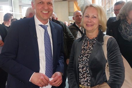 Thorsten Frei im Gespräch mit Edeltraud Guse