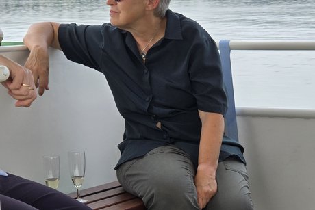 unsere ehemalige 1. Vorsitzende Gabi Konstanzer