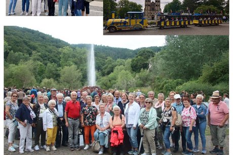 Bildercollage vom Tagesausflug nach Koblenz und Andernach