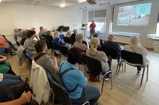 Teilnehmer beim Info-Seminar zu Demenz und neue Verkehrsregeln