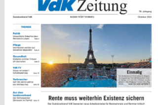 Titelbild der VdK Zeitung