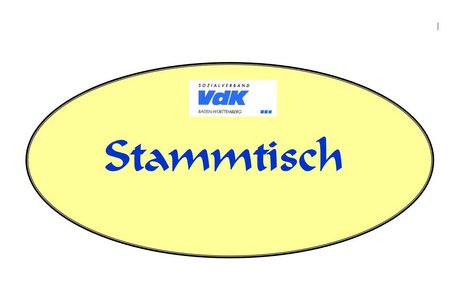 Schild Stammtisch