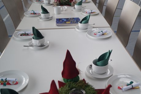 Unsere schöne Dekoration von Brigitte Klopfatag