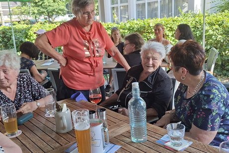 Auf dem Sommerfest