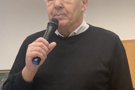 unser Wahlleiter Dr. Otto Koblinger