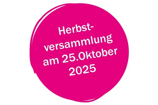 Herbstversammlung am 25. Oktober 2025