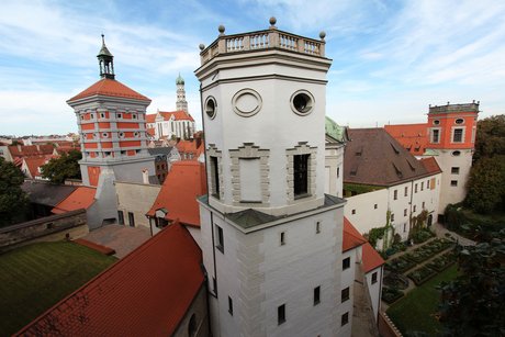 Wassertürme am roten Tor