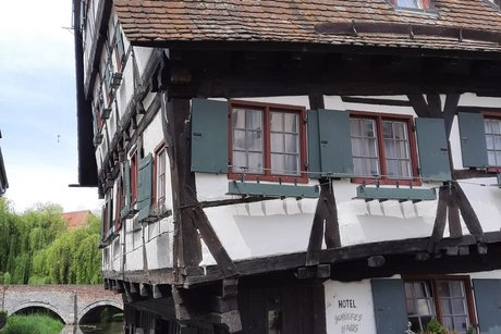 Hotel "Schiefes Haus" im Fischerviertel Ulm