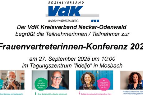 Frauenvertreterinnenkonferenz 2025 im Kultur- und Begegnungszentrum fideljo in Mosbach