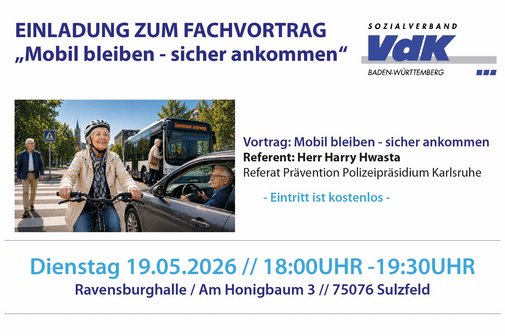 Mobil bleiben - sicher ankommen Mobil bleiben - sicher ankommen