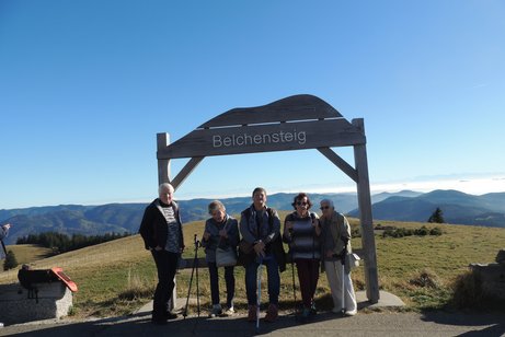 Ausflug auf unseren Hausberg