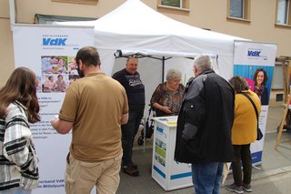 viele Interessierte Besuchen informierten sich bei unserem Info STand