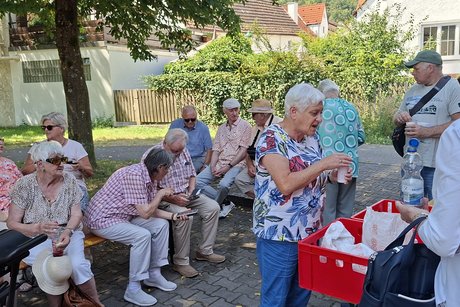 VdK'ler beim Picknick