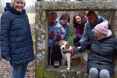 Mitglieder des OV Calw bei Walk and Talk