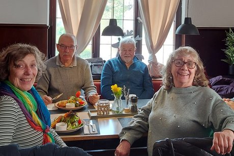 Mittagessen im "Gasthof Johanniter" in Bad Mergentheim