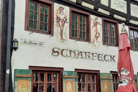 Gasthaus "Scharf Eck" in Fridingen a.d.D.