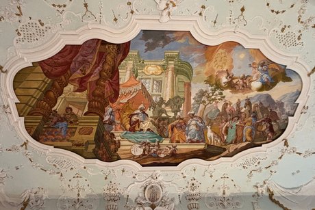 Josef und seine Br&uuml;der beim Pharao