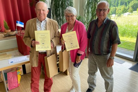 Ehrungen für 20 Jahre VdK Mitgliedschaft