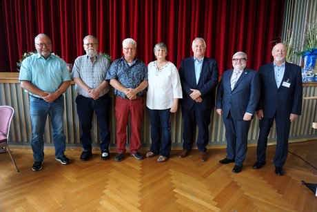 Ehrung ehrenamtlicher Vorstandsmitglieder