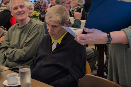 Ehrung des VdK-Mitglied Herr G&uuml;nther Rokasky f&uuml;r seine 40-j&auml;hrige VdK-Mitgliedschaft