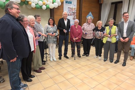 Gruppenbild der Geehrten