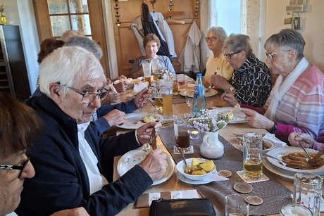 VdK'ler im Gasthof Adler, Heudorf
