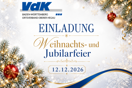 Weihnachts- und Jubliarfeier 2026