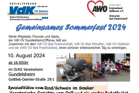 Bild zeigt das Einladungsschreiben