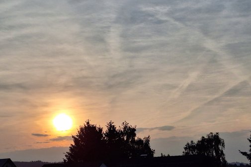 Ein außergewöhnlicher Sonnenuntergang!