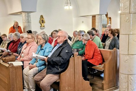 VdK'ler bei der Marienandacht