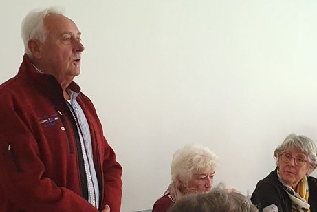 Viele G&auml;ste beim Jahresabschluss 2025