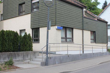 VdK Kreisverband Gesch&auml;ftsstelle - Vorderseite Treppenaufgang