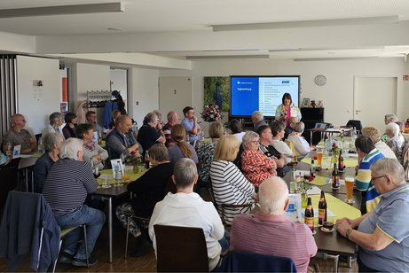 VdK Ortsverband Burgrieden Versammlung im Brunnencafe
