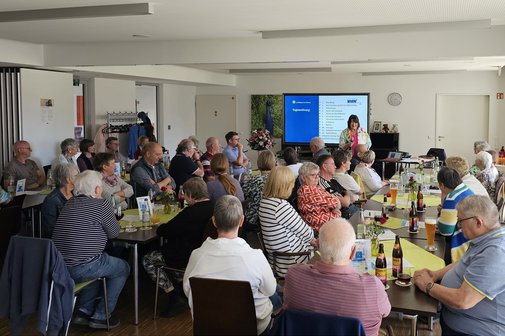 VdK Ortsverband Burgrieden Versammlung im Brunnencafe