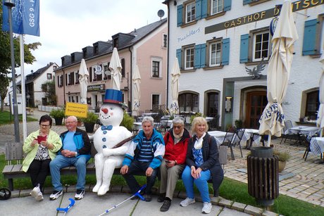 Schneemann von Bischofsgrün