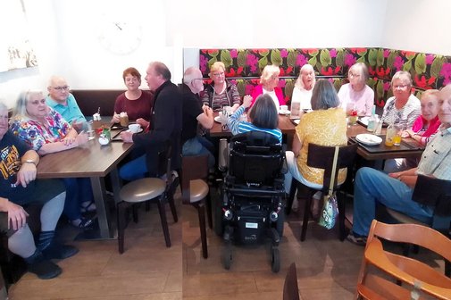 Am 01.10.25, 14.30 Uhr: VdK-Treff im Cafe Trölsch. Kommt vorbei - wir freuen uns auf euch.