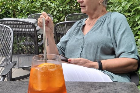 Glas Aperol