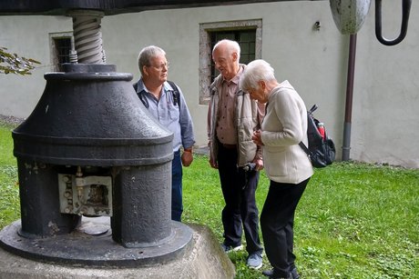 Robert-Heinz-Dorika vor dem Münzturm