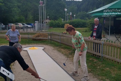 Minigolf Nachmittag in Altensteig