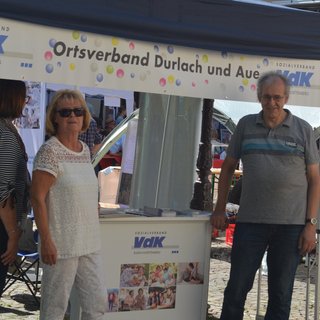 Stand beim Markt der Möglichkeiten