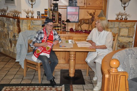 Scketch mit Traude und Maria