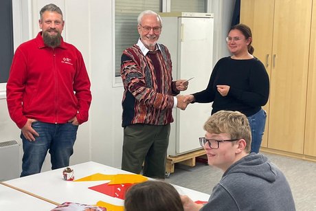 Spenden&uuml;bergabe