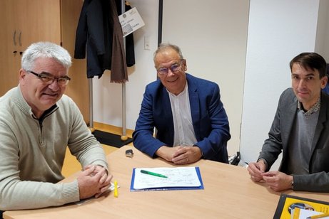 Martin Keller-Combe, Werner Hepp, Nils Neudenberger