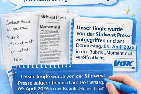 Datum, deshalb und deswegen ist der VdK Blaustein ein Segen