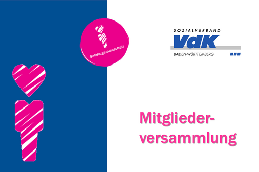 Mitgliederversammlung im VdK Baden-W&uuml;rttemberg