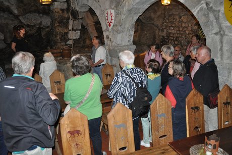 Führung in der Burg